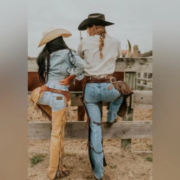 Wrangler Premium Pink Label XBarbie Bootcut Jean- Sz 31-EUC -Stretch- Y2KCowgirl - Picture 14 of 16